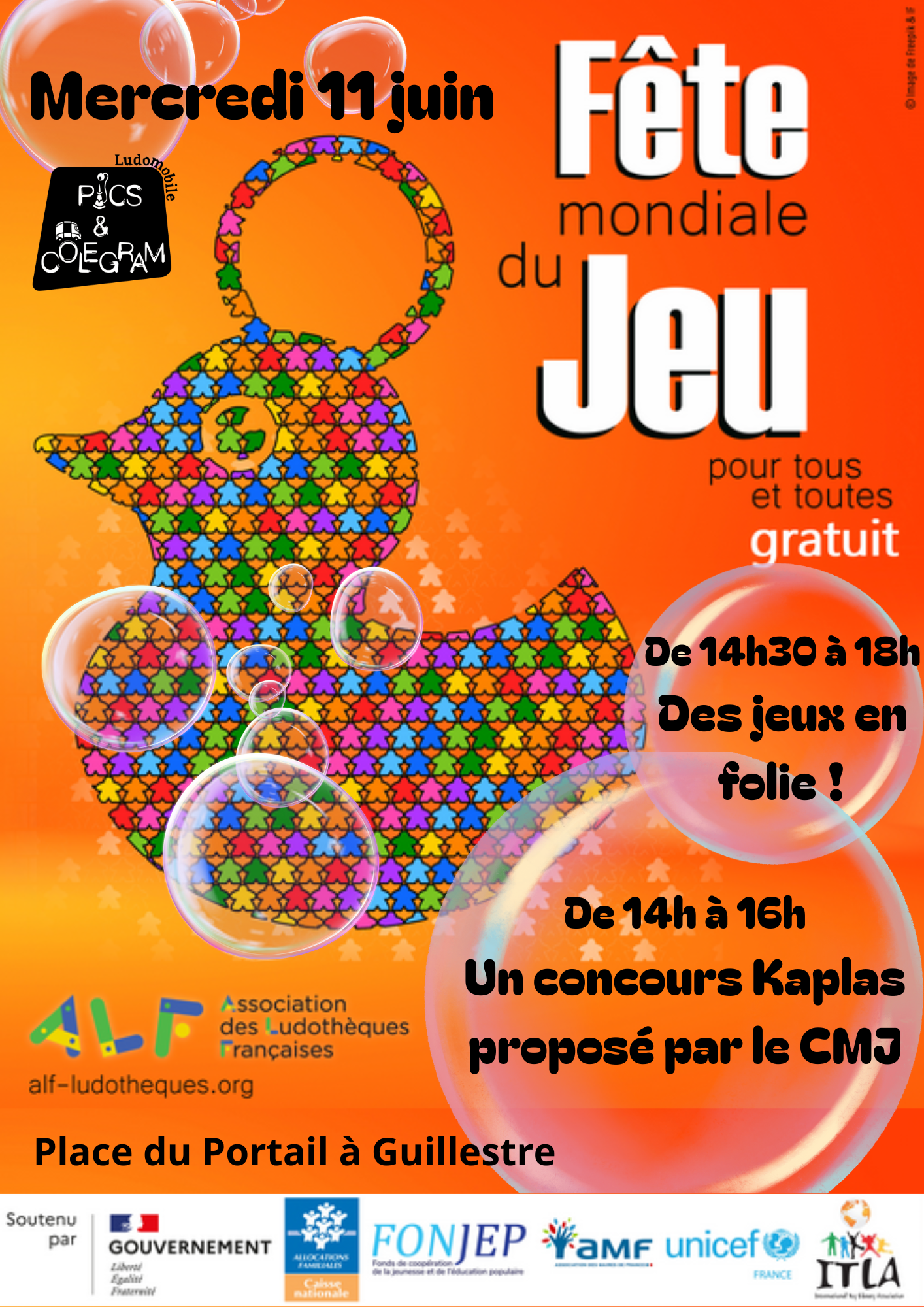Fête mondiale du jeu !